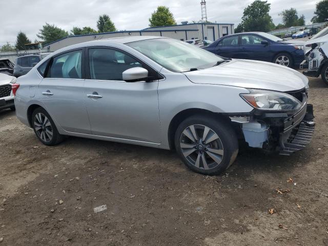 3N1AB7AP7KY386902 - 2019 NISSAN SENTRA S 银色 照片 4