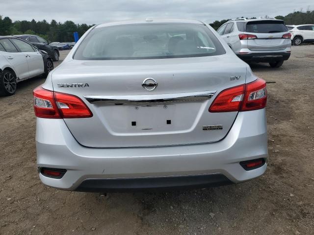 3N1AB7AP7KY386902 - 2019 NISSAN SENTRA S 银色 照片 6