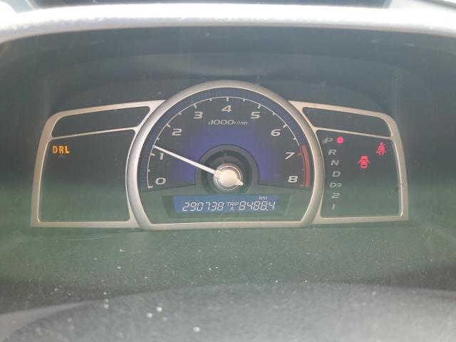 2HGFA16009H007478 - 2009 HONDA CIVIC EXL ბურგუნდია ფოტო 9