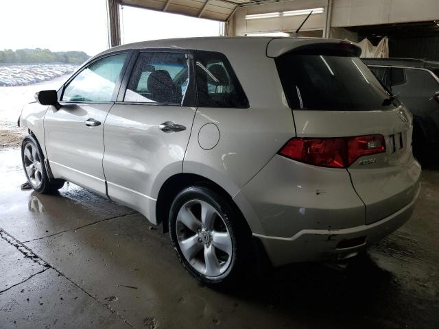 5J8TB18549A006860 - 2009 ACURA RDX TECHNOLOGY SILVER photo 2