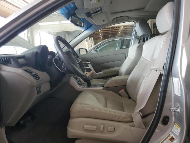 5J8TB18549A006860 - 2009 ACURA RDX TECHNOLOGY SILVER photo 7