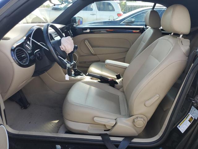 3VW517AT4EM819941 - 2014 VOLKSWAGEN BEETLE BLACK photo 7