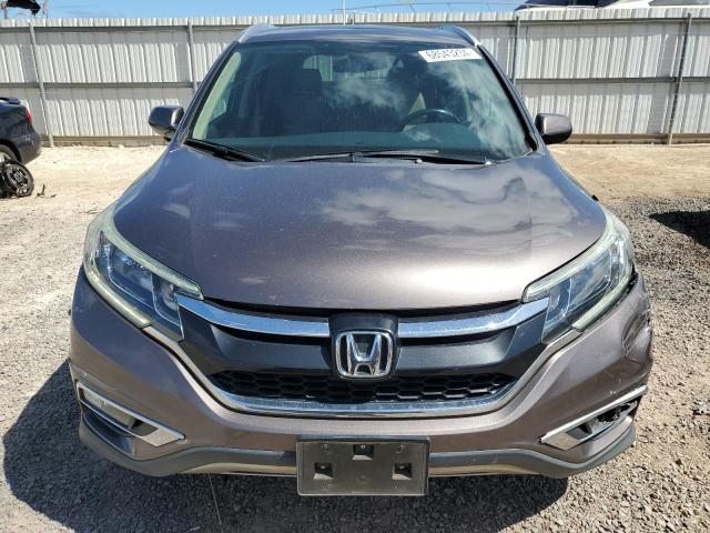 2HKRM4H74FH694269 - 2015 HONDA CR-V EXL GRAY photo 5