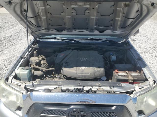 5TFLU4EN6DX063081 - 2013 TOYOTA TACOMA DOUBLE CAB 银色 照片 12