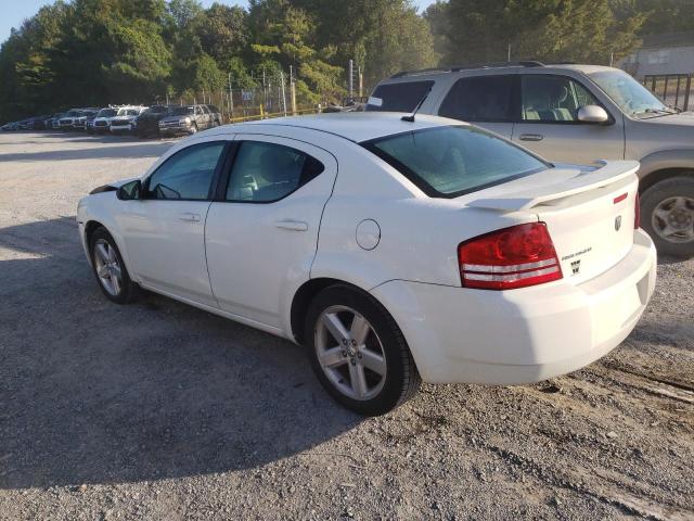 1B3LC56R88N282198 - 2008 DODGE AVENGER SXT WHITE photo 2