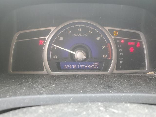 1HGFA16858L009282 - 2008 HONDA CIVIC EX BLUE photo 9