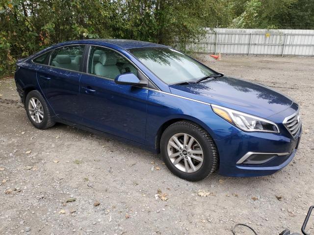 5NPE24AF4HH530481 - 2017 HYUNDAI SONATA SE BLUE photo 4