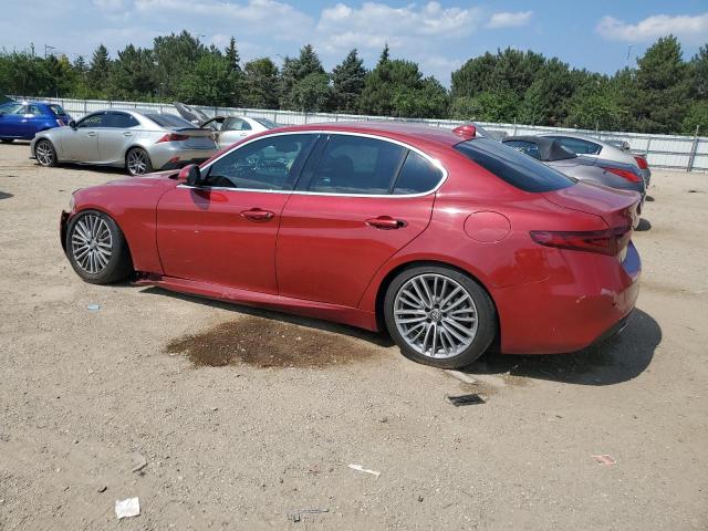ZARFAECN7H7543060 - 2017 ALFA ROMEO GIULIA TI RED photo 2