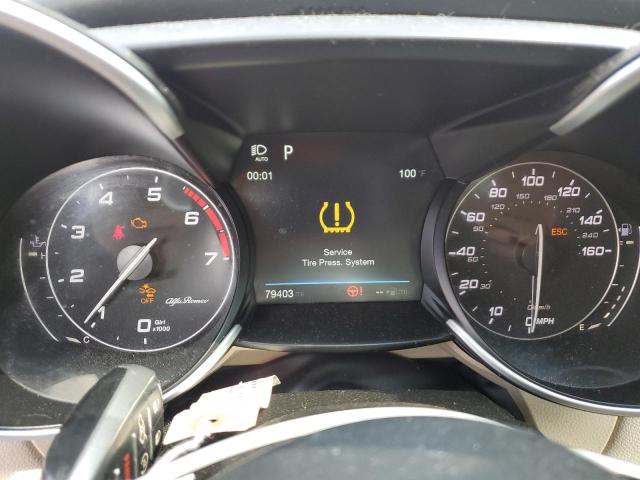 ZARFAECN7H7543060 - 2017 ALFA ROMEO GIULIA TI RED photo 9