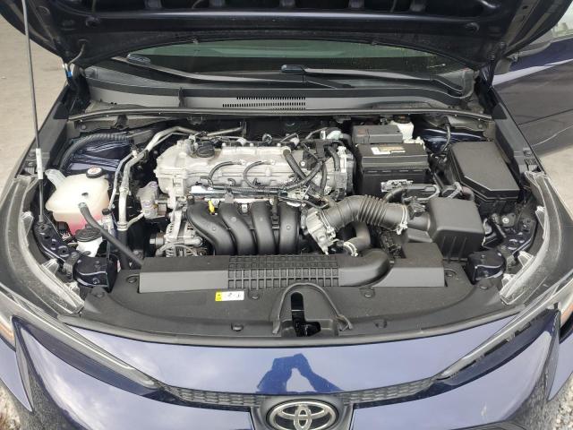 5YFEPMAE2MP163246 - 2021 TOYOTA COROLLA LE BLUE photo 11