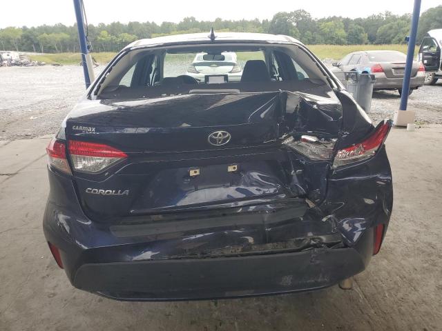 5YFEPMAE2MP163246 - 2021 TOYOTA COROLLA LE BLUE photo 6