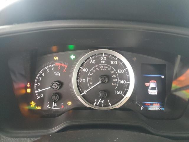 5YFEPMAE2MP163246 - 2021 TOYOTA COROLLA LE BLUE photo 9