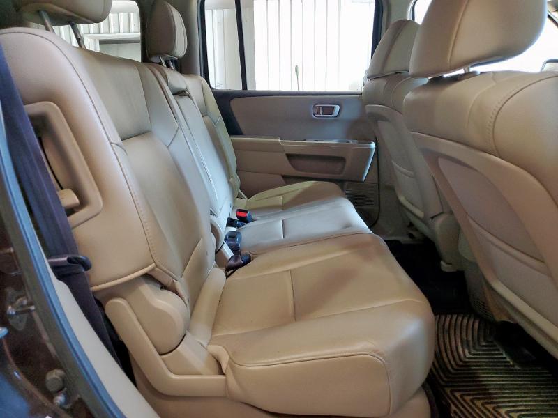 5FNYF4H58CB067590 - 2012 HONDA PILOT EXL GRAY photo 11