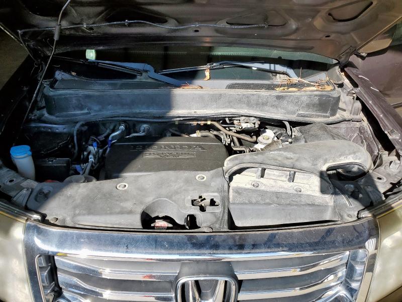 5FNYF4H58CB067590 - 2012 HONDA PILOT EXL GRAY photo 12