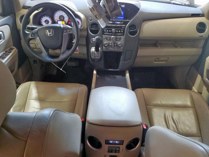 5FNYF4H58CB067590 - 2012 HONDA PILOT EXL GRAY photo 8