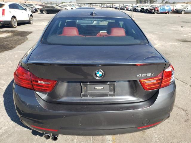 WBA3N7C55FK225068 - 2015 BMW 428 I GRAY photo 6