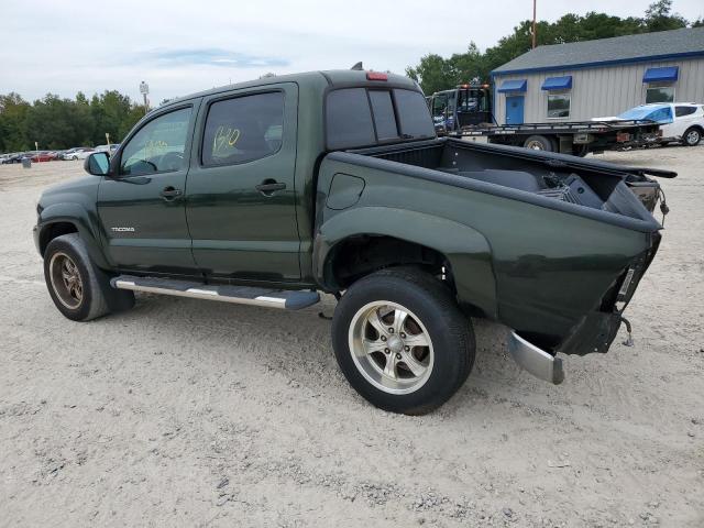 5TFJU4GN7EX059207 - 2014 TOYOTA TACOMA DOUBLE CAB PRERUNNER GREEN photo 2