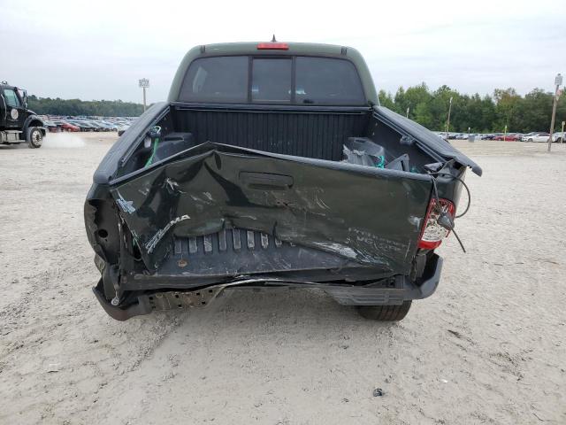 5TFJU4GN7EX059207 - 2014 TOYOTA TACOMA DOUBLE CAB PRERUNNER GREEN photo 6