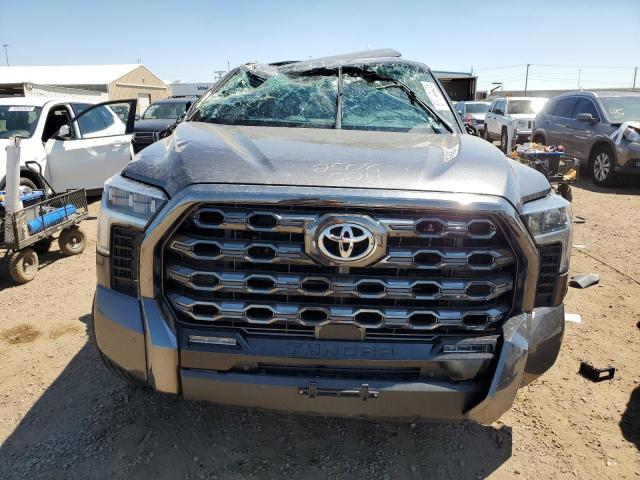5TFNA5DB7PX097744 - 2023 TOYOTA TUNDRA CREWMAX PLATINUM GRAY photo 5