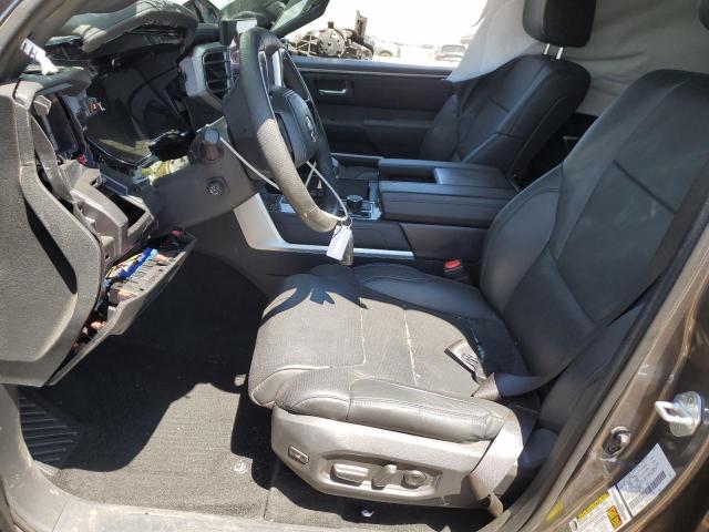5TFNA5DB7PX097744 - 2023 TOYOTA TUNDRA CREWMAX PLATINUM GRAY photo 7