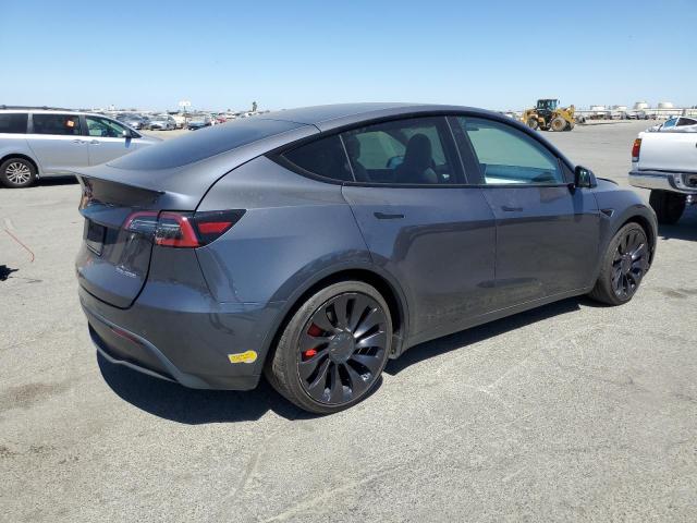 7SAYGDEF0NF346208 - 2022 TESLA MODEL Y GRAY photo 3