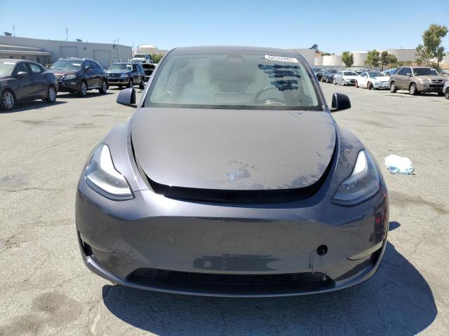 7SAYGDEF0NF346208 - 2022 TESLA MODEL Y GRAY photo 5