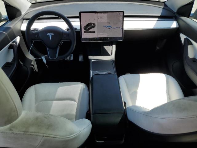 7SAYGDEF0NF346208 - 2022 TESLA MODEL Y GRAY photo 8