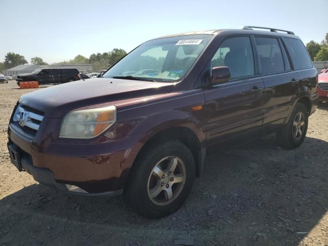 5FNYF18498B007721 - 2008 HONDA PILOT EX BURGUNDY photo 1