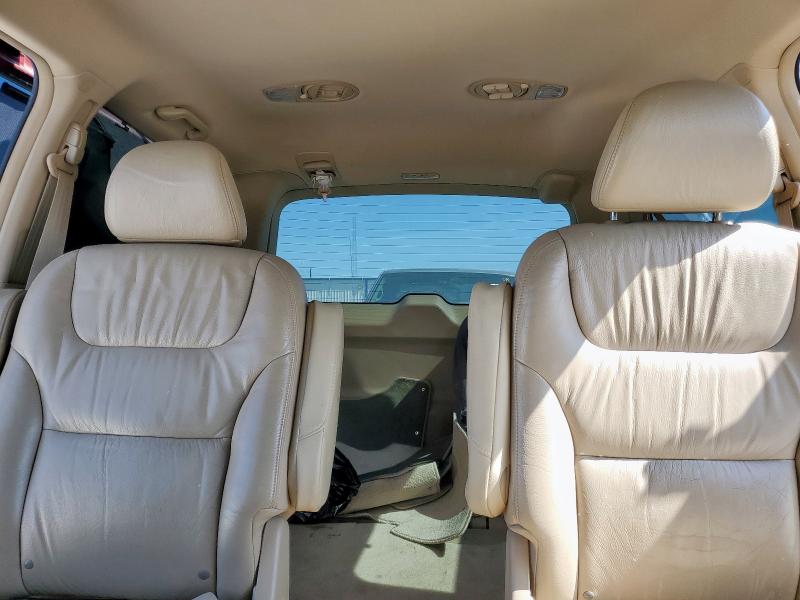 5FNRL38836B005469 - 2006 HONDA ODYSSEY TOURING წითელი ფოტო 10