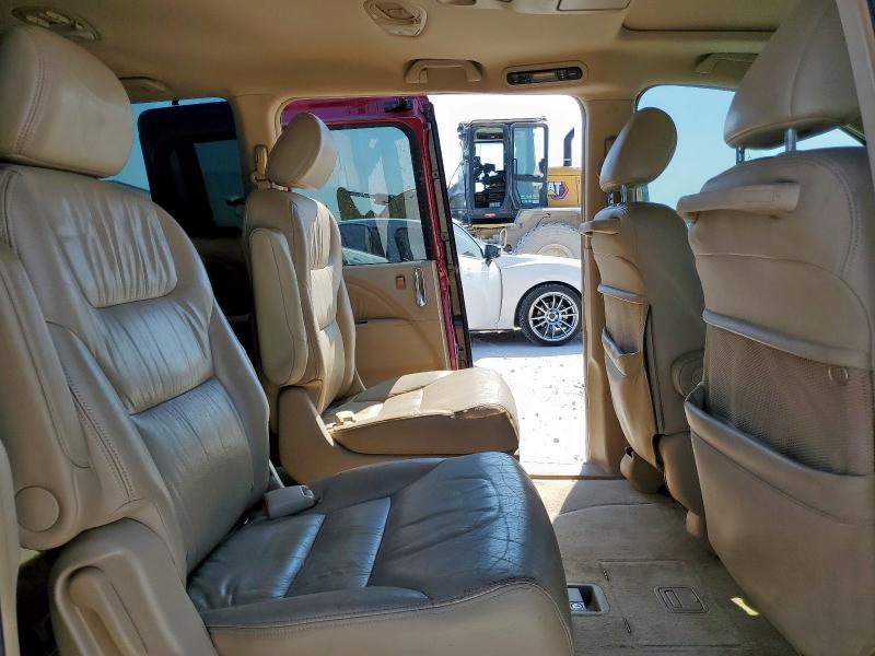 5FNRL38836B005469 - 2006 HONDA ODYSSEY TOURING წითელი ფოტო 11