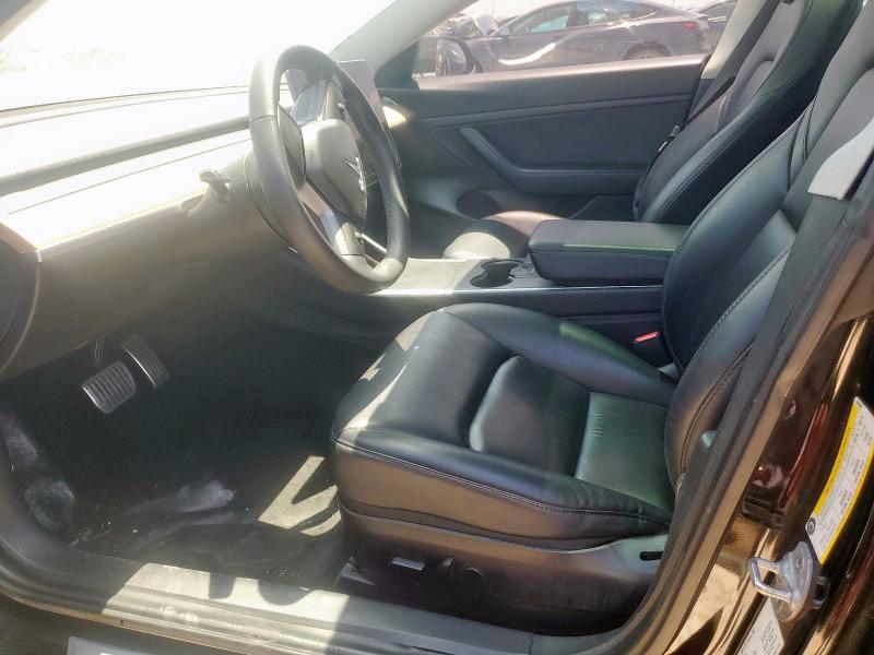 5YJ3E1EA9LF657648 - 2020 TESLA MODEL 3 BLACK photo 7