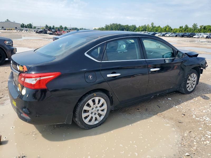 3N1AB7AP1JY339119 - 2018 NISSAN SENTRA S BLACK photo 3