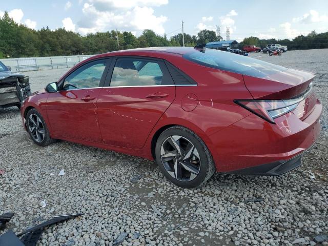 KMHLN4AJ8MU007382 - 2021 HYUNDAI ELANTRA LIMITED RED photo 2