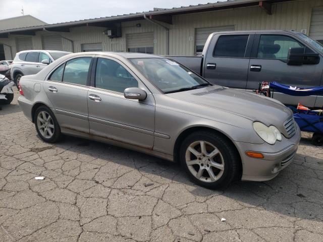 WDBRF92H37F902497 - 2007 MERCEDES-BENZ C 280 4MATIC BEIGE photo 4