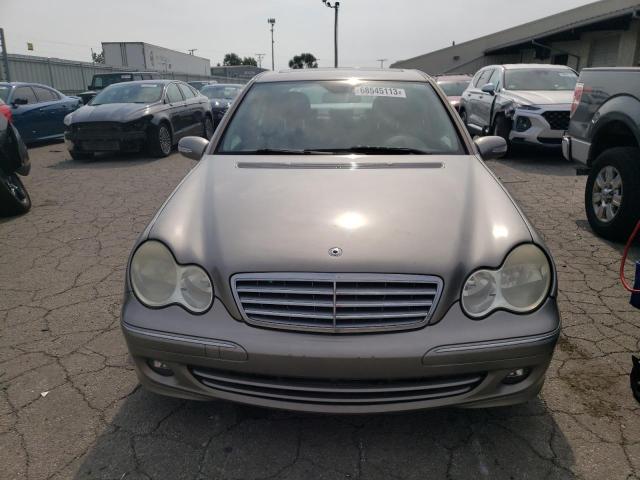 WDBRF92H37F902497 - 2007 MERCEDES-BENZ C 280 4MATIC BEIGE photo 5