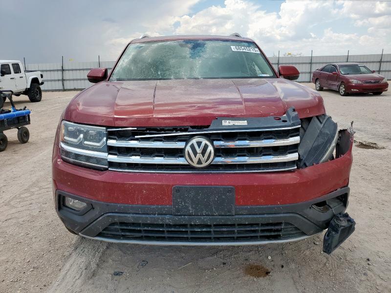 1V2WR2CA5KC591006 - 2019 VOLKSWAGEN ATLAS SE მუქწითელი ფოტო 5