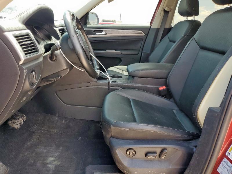 1V2WR2CA5KC591006 - 2019 VOLKSWAGEN ATLAS SE მუქწითელი ფოტო 7