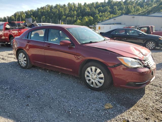 1C3CCBAG4EN172140 - 2014 CHRYSLER 200 LX RED photo 4