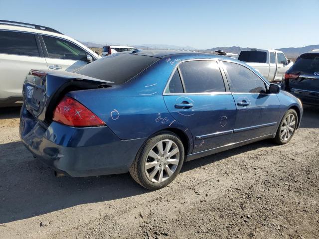 1HGCM66566A009376 - 2006 HONDA ACCORD EX BLUE photo 3