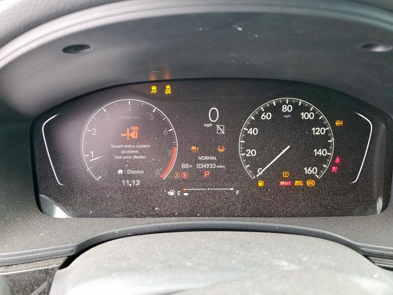 2HGFE2F5XRH548270 - 2024 HONDA CIVIC SPORT GRAY photo 9