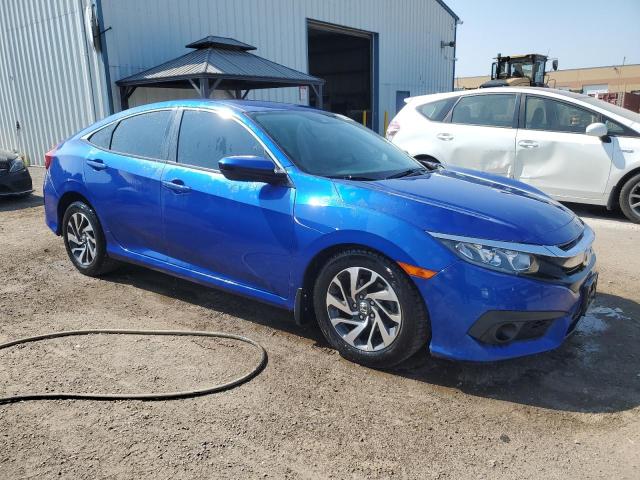 2HGFC2F63JH039575 - 2018 HONDA CIVIC LX BLUE photo 4