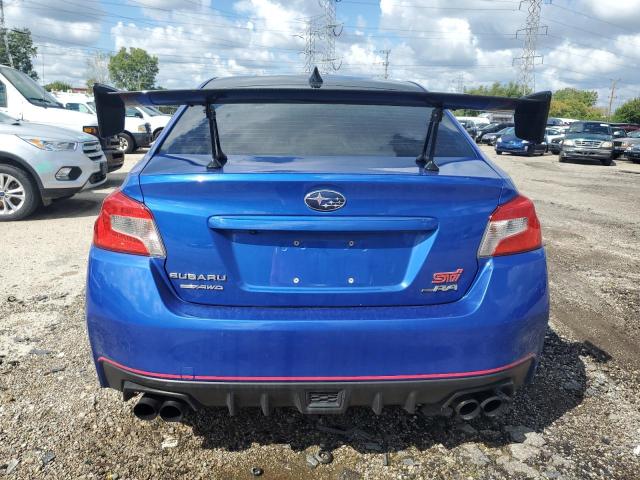 JF1VA3Z68J9829199 - 2018 SUBARU WRX STI LIMITED BLUE photo 6