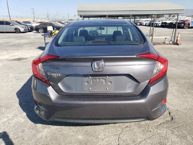 2HGFC2F51JH598484 - 2018 HONDA CIVIC LX GRAY photo 6