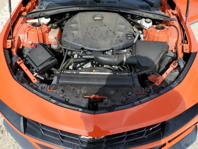 1G1FB1RS4M0118369 - 2021 CHEVROLET CAMARO LS ORANGE photo 11