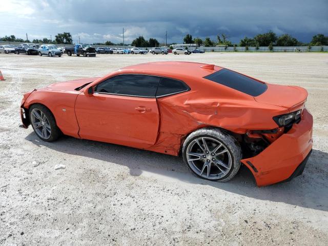 1G1FB1RS4M0118369 - 2021 CHEVROLET CAMARO LS ORANGE photo 2