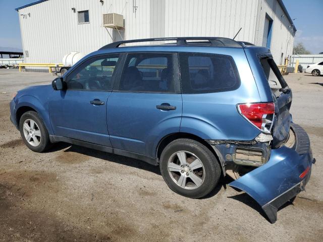 JF2SH6BC2AH806969 - 2010 SUBARU FORESTER XS Dəniz mavisi foto 2