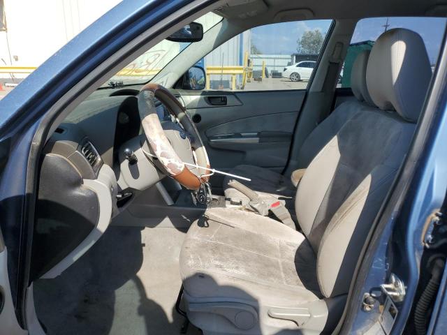 JF2SH6BC2AH806969 - 2010 SUBARU FORESTER XS Dəniz mavisi foto 7