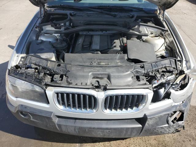 WBXPA93424WA62121 - 2004 BMW X3 3.0I SILVER photo 12