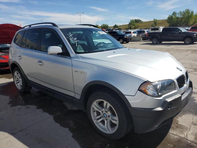 WBXPA93424WA62121 - 2004 BMW X3 3.0I SILVER photo 4