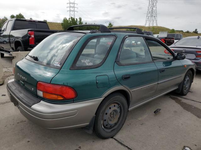 JF1GF4856VG818602 - 1997 SUBARU IMPREZA OUTBACK GREEN photo 3